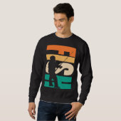 Sweatshirt FISH Fisher silhouette (Devant entier)