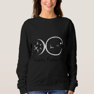 Sweatshirt Fish ready relax fishing