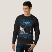 Sweatshirt Fisherman Fisher There Is No Crying In Fishing (Devant entier)