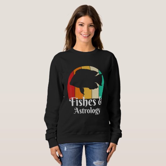 Sweatshirt Fishes And Astrology (Devant entier)