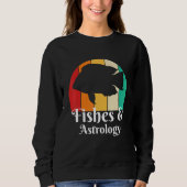 Sweatshirt Fishes And Astrology (Devant)