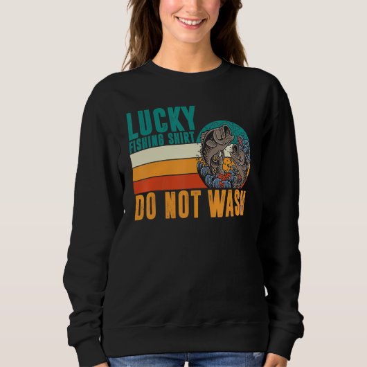 Sweatshirt Fishing Fisherman cite : (Devant)