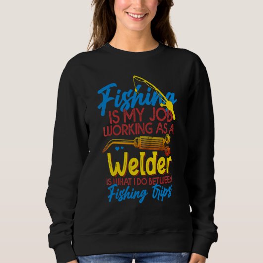 Sweatshirt Fishing Welder (Devant)