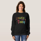 Sweatshirt "Fisser dans la fantaisie" (Devant entier)