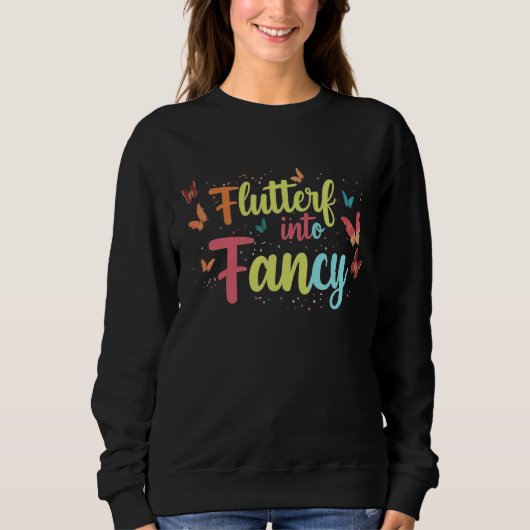 Sweatshirt "Fisser dans la fantaisie" (Devant)