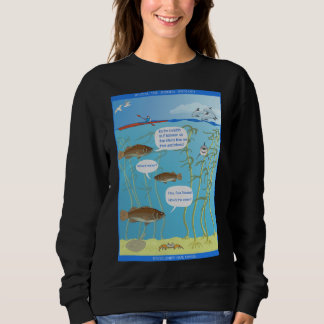 Sweatshirt Fissures dans le Monde - Comment est l'eau ? -