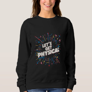 Sweatshirt Fitness vintage 80s Obtenons Gymnase physique Cost