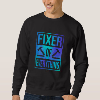 Sweatshirt Fixateur De Tout Voiture Automobile Mécanique Voit