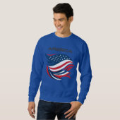 SWEATSHIRT FLAG AMERCA USA (Devant entier)