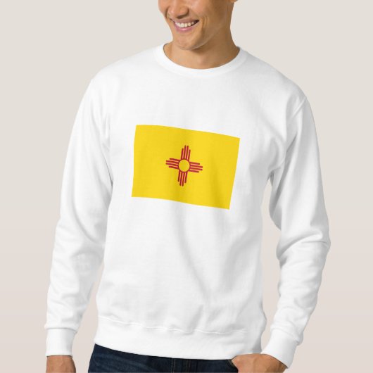 Sweatshirt Flag du Nouveau-Mexique (Devant)