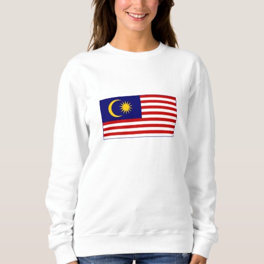 Sweatshirt Flag malaisien (Devant)