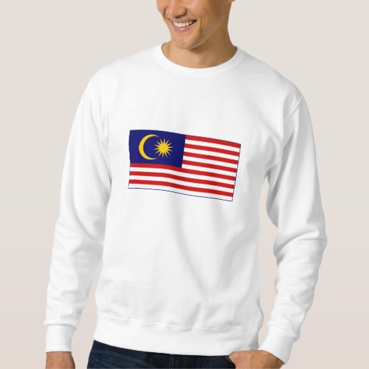 Sweatshirt Flag malaisien (Devant)