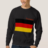 Sweatshirt Flag of Germany custom-cut (Devant)
