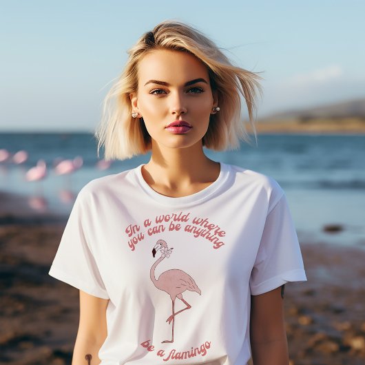 Sweatshirt Flamant rose rose