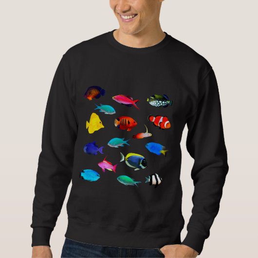 Sweatshirt Flamme d'ange Angle Jaune Tang Reef Déclencheur Fi (Devant)