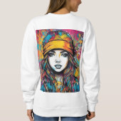 Sweatshirt Flare résolument moderne (Dos)