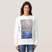 Sweatshirt Flèche jaune (Devant entier)