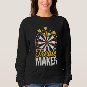 Sweatshirt fléchettes plus fine Dart Jeu Jouer Concurrence