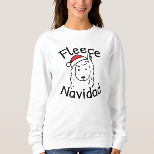 Sweatshirt Fleece Navidad (Devant)