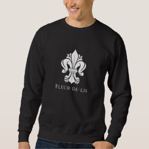 Sweatshirt Fleur-De-Lis - Symbole français - France Lily T-Sh