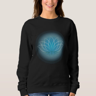 Sweatshirt Fleur de Lotus Relaxation Paisible Yoga Méditation