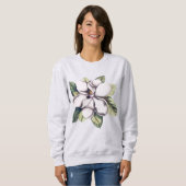Sweatshirt Fleur de Magnolia (Devant entier)