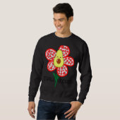 Sweatshirt Fleur de paille Vocado (Devant entier)