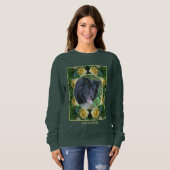 Sweatshirt Fleur de rose jaune Créez votre propre photo (Devant entier)