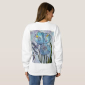 Sweatshirt Fleur du printemps (Dos entier)