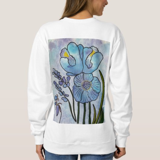 Sweatshirt Fleur du printemps (Dos)
