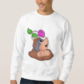 Sweatshirt Fleur Mole Earth (Devant)