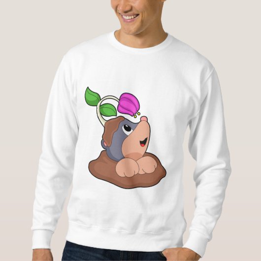 Sweatshirt Fleur Mole Earth (Devant)