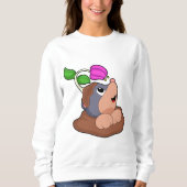 Sweatshirt Fleur Mole Earth (Devant)