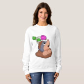 Sweatshirt Fleur Mole Earth (Devant entier)