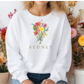 Sweatshirt Fleur sauvage
