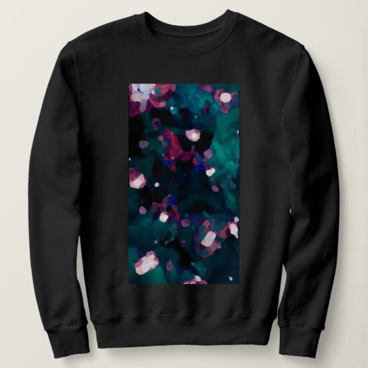 Sweatshirt Fleur vintage (Design devant)
