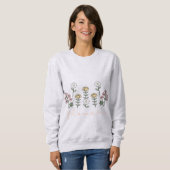 Sweatshirt Fleurs (Devant entier)
