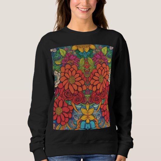 Sweatshirt Fleurs (Devant)