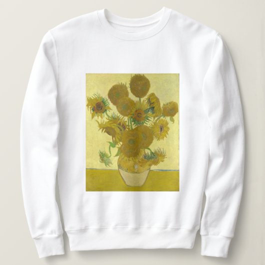Sweatshirt Fleurs de soleil (Design devant)