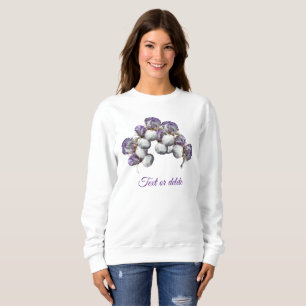 Sweatshirt Fleurs Iris Personnalisées