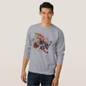 SWEATSHIRT FLEURS SAUVAGES (Devant entier)