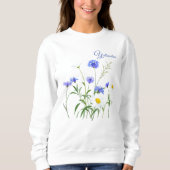 Sweatshirt Fleurs sauvages de Sweatshirt-Yellowstone des (Devant)