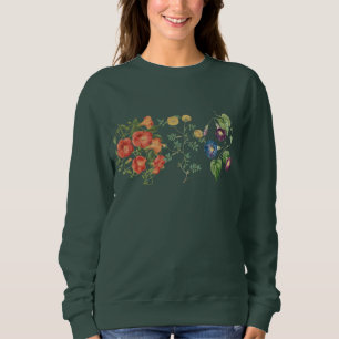Sweatshirt Fleurs sauvages, floral, botanique, amoureux de la