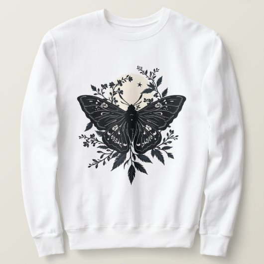 Sweatshirt Floraisons Nocturnes (Design devant)