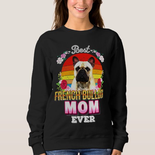 Sweatshirt Floral de Bulldog (Devant)