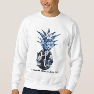 Sweatshirt floral de Crewneck de logo