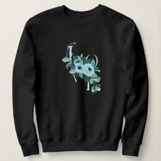 Sweatshirt Floral Love Full Sleeve T-shirt