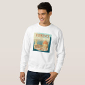 Sweatshirt Florence, Italie (Devant entier)