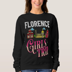 Sweatshirt Florence Italie Voyage Carte du ciel Tourisme