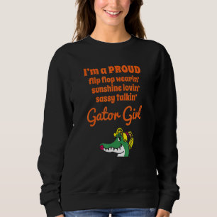 Sweatshirt Florida Fière fille Gator